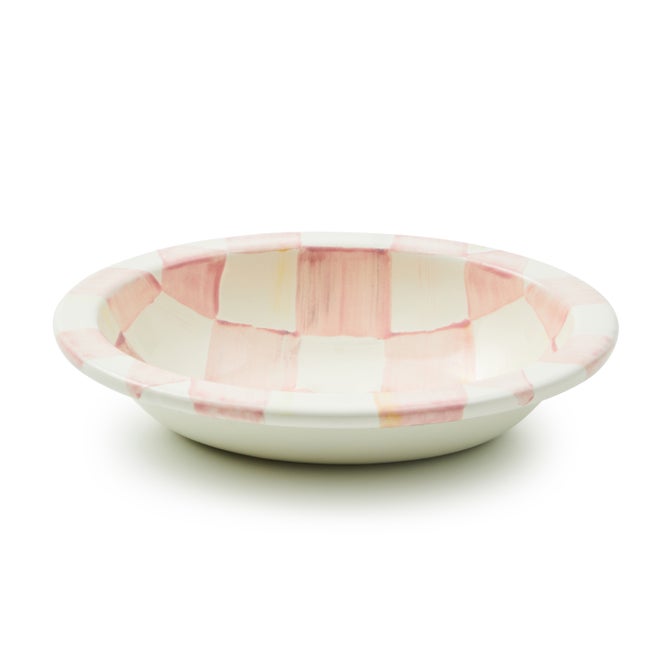 Rosy Check Enamel Bath Collection image number 4