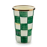Emerald Check 10 Ounce Tumbler