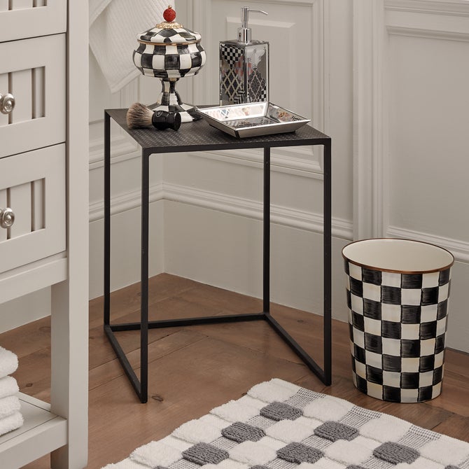 Courtly Check Enamel Bath Collection image number 7