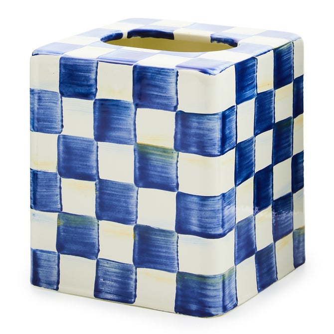 Royal Check Boutique Tissue Box Cover image number 2