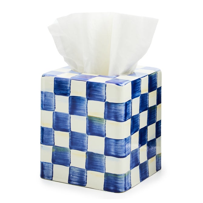 Royal Check Boutique Tissue Box Cover image number 0