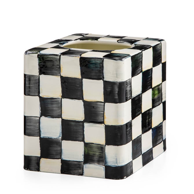 Courtly Check Boutique Tissue Box Cover image number 9