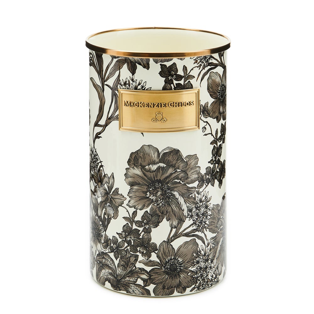 Floral Enamelware Utensil Holder - Sterling English Garden mackenzie-childs Panama imagen 1