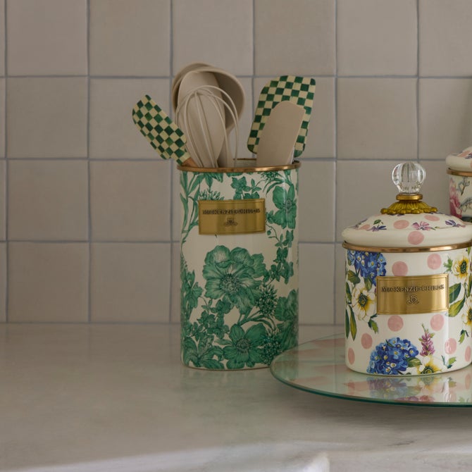 Emerald English Garden Utensil Holder image number 1