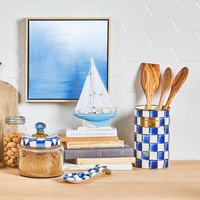 Royal Check Utensil Holder image number 4