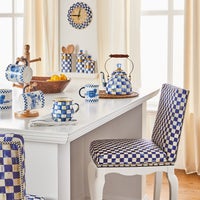 Royal Check Utensil Holder