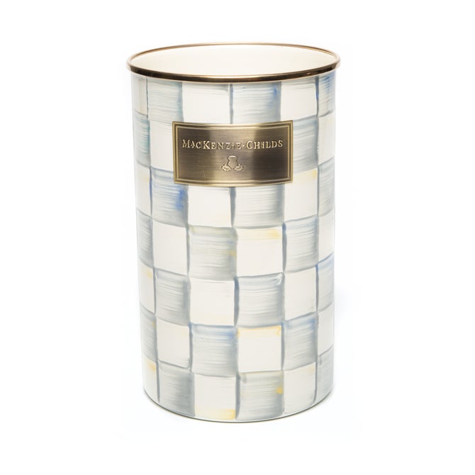 Sterling Check Utensil Holder image number 0