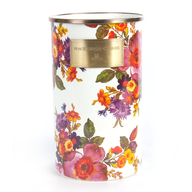 White Flower Market Utensil Holder image number 0