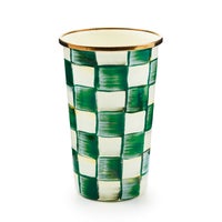 Emerald Check 20 Ounce Tumbler