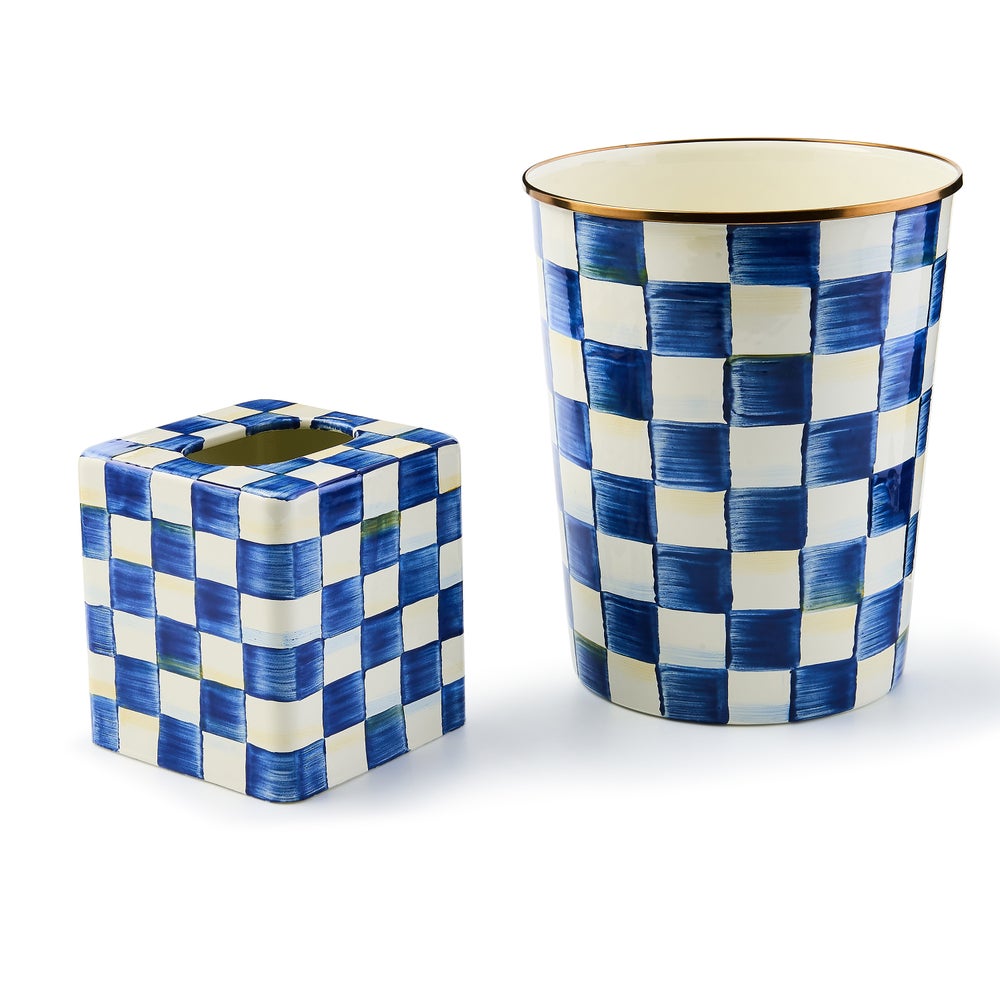 Royal Check 2 Piece Bath Set mackenzie-childs Panama imagen 1