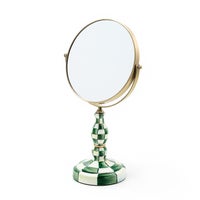 Emerald Check Enamel Bath Collection