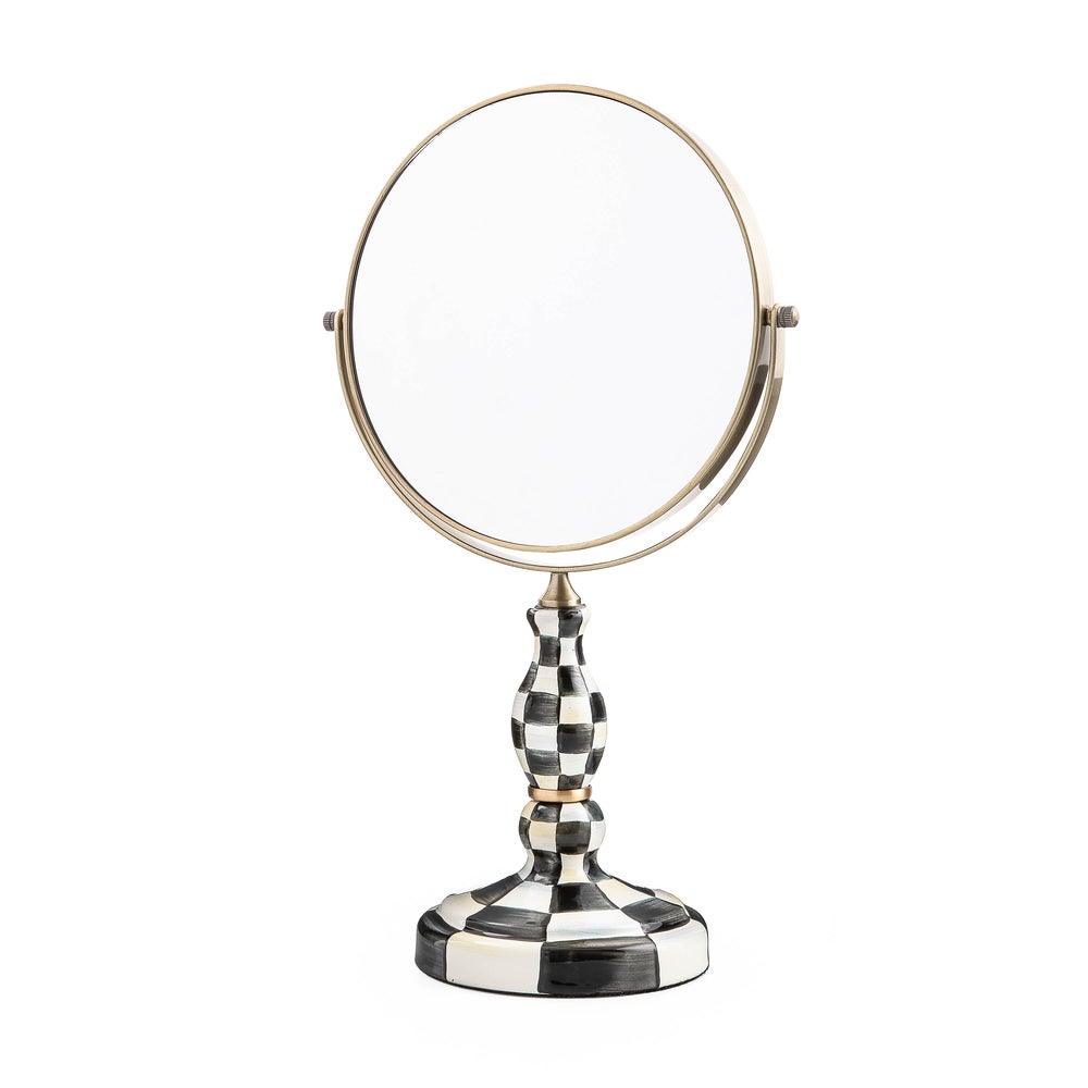 Courtly Check Enamel Bath Collection - Courtly Check, Vanity Mirror mackenzie-childs Panama imagen 1