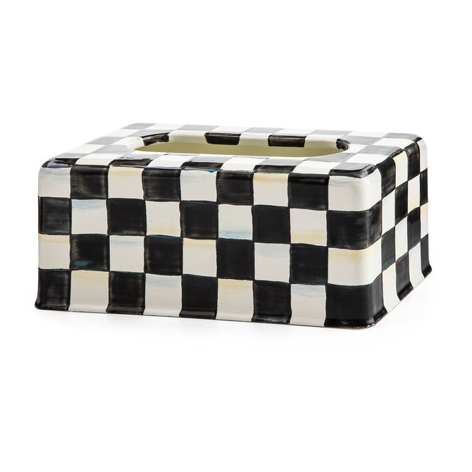 Courtly Check Standard Tissue Box Cover image number 2