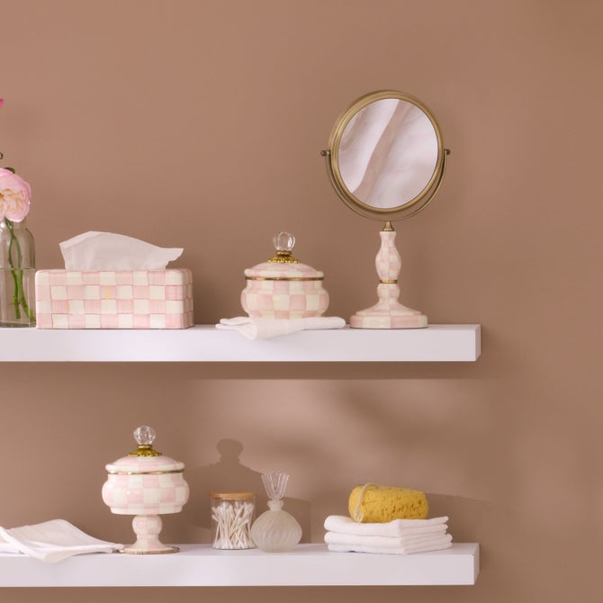 Rosy Check Standard Tissue Box Cover image number 1