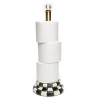 Courtly Check Toilet Tissue Storage