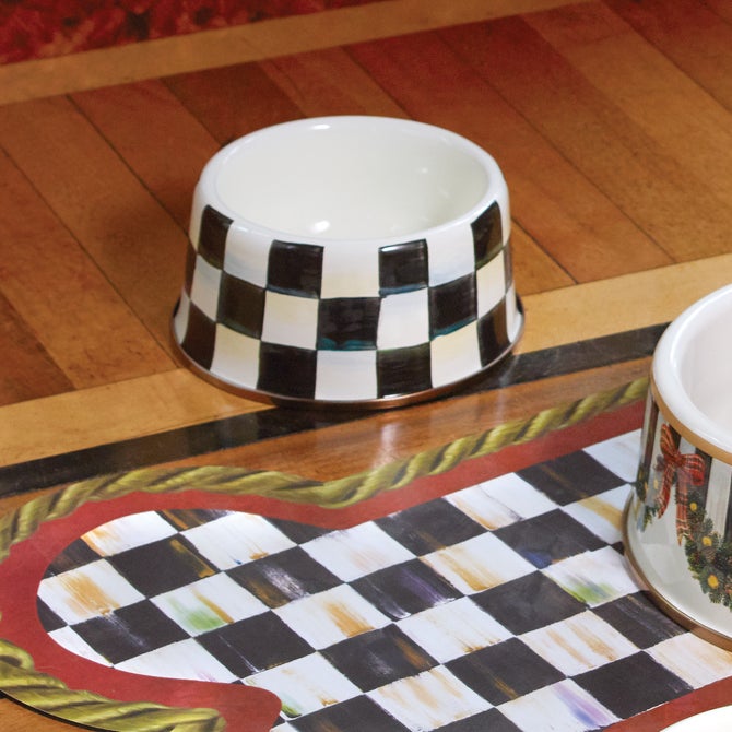 Courtly Check Medium Pet Dish image number 3
