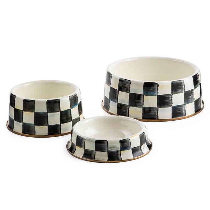 Courtly Check Medium Pet Dish image number 4