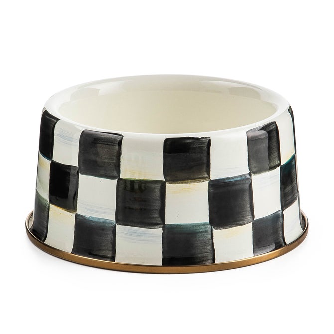 Courtly Check Medium Pet Dish image number 0