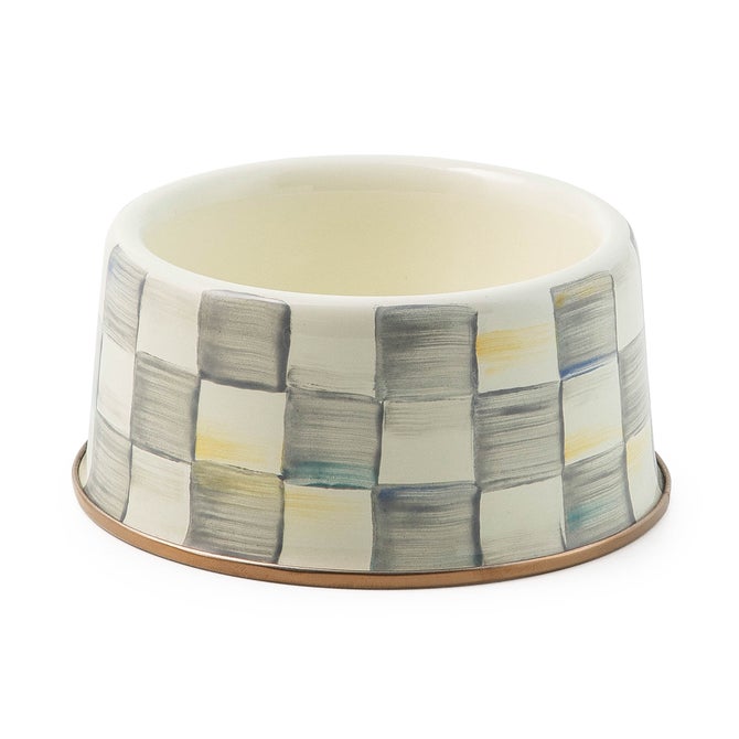 Sterling Check Medium Pet Dish image number 0