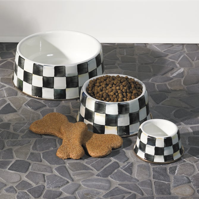 Courtly Check Large Pet Dish image number 4