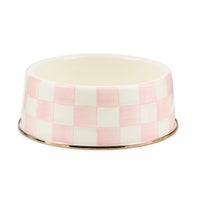 Rosy Check Large Pet Dish
