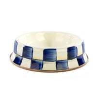 Royal Check Small Pet Dish