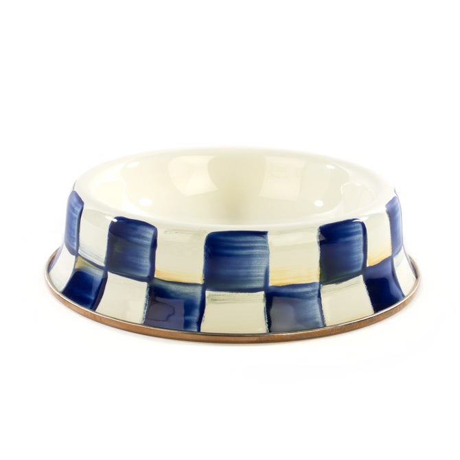 Royal Check Small Pet Dish image number 1