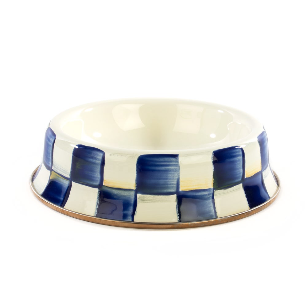 Check Pet Dishes - Royal Check, Small mackenzie-childs Panama imagen 1