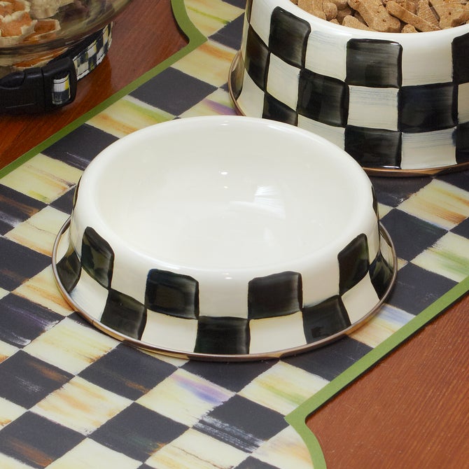 Courtly Check Small Pet Dish image number 4