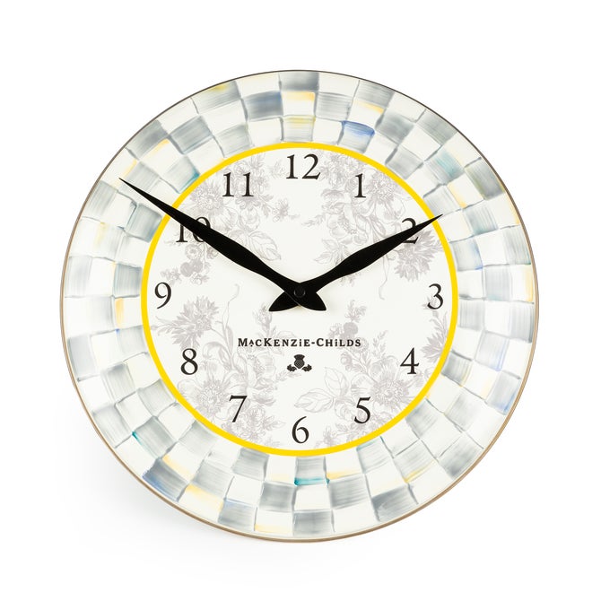 Sterling Check Wall Clock image number 0