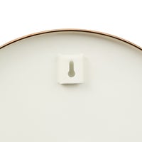 Violet Check Wall Clock