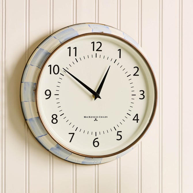 Sky Check School Wall Clock image number 1