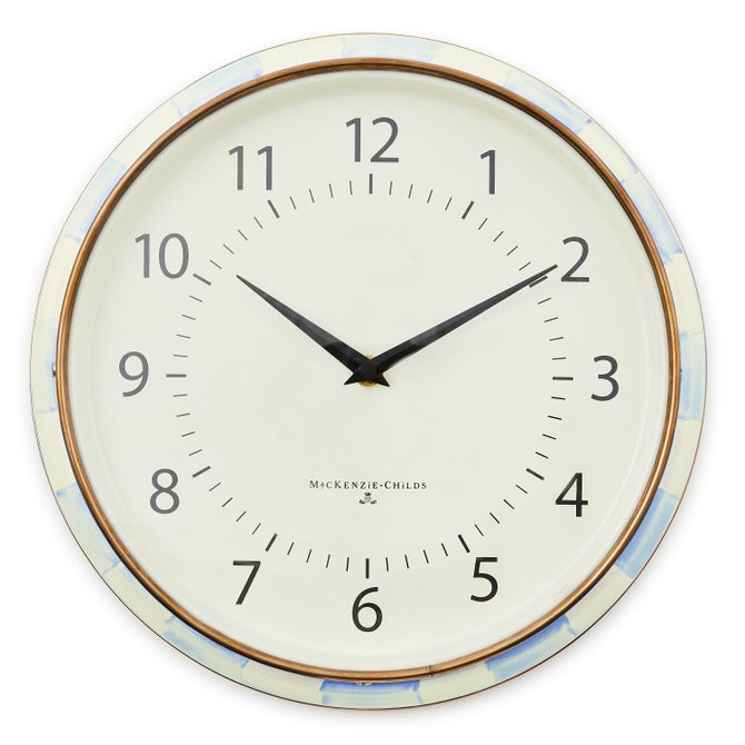 Sky Check School Wall Clock image number 0