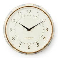 Sterling Check School Wall Clock