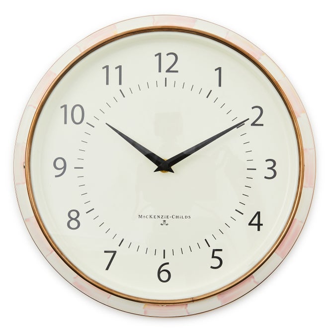 Rosy Check School Wall Clock image number 0