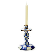 Royal Check Small Candlestick