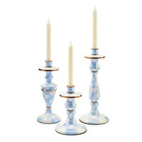 Sky Check Small Candlestick