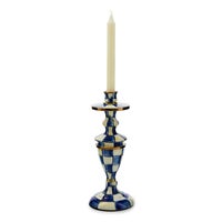 Royal Check Medium Candlestick