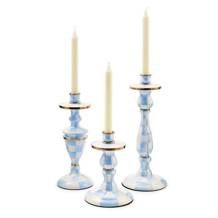 Sky Check Medium Candlestick