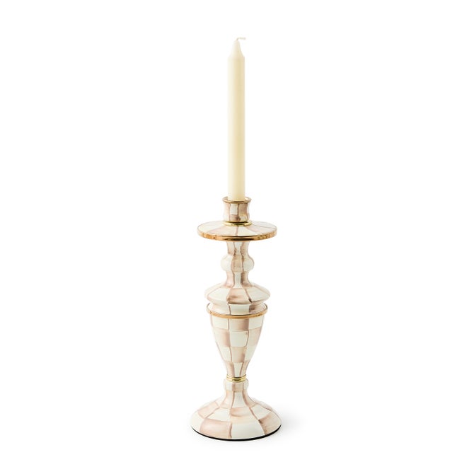 Mocha Check Medium Candlestick image number 2
