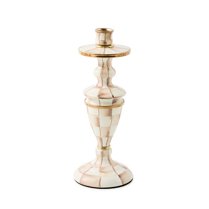 Mocha Check Medium Candlestick image number 0