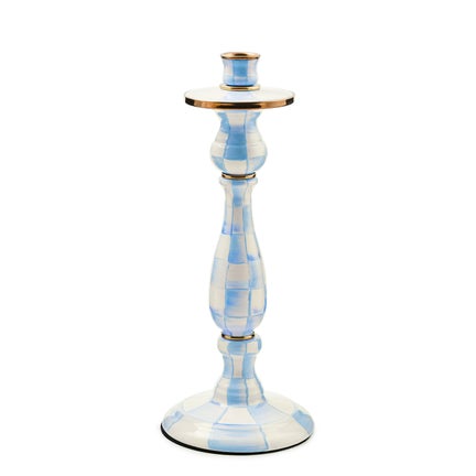 Sky Check Large Candlestick