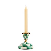 Emerald Check Short Candlestick