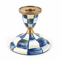 Royal Check Short Candlestick