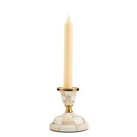 Mocha Check Short Candlestick