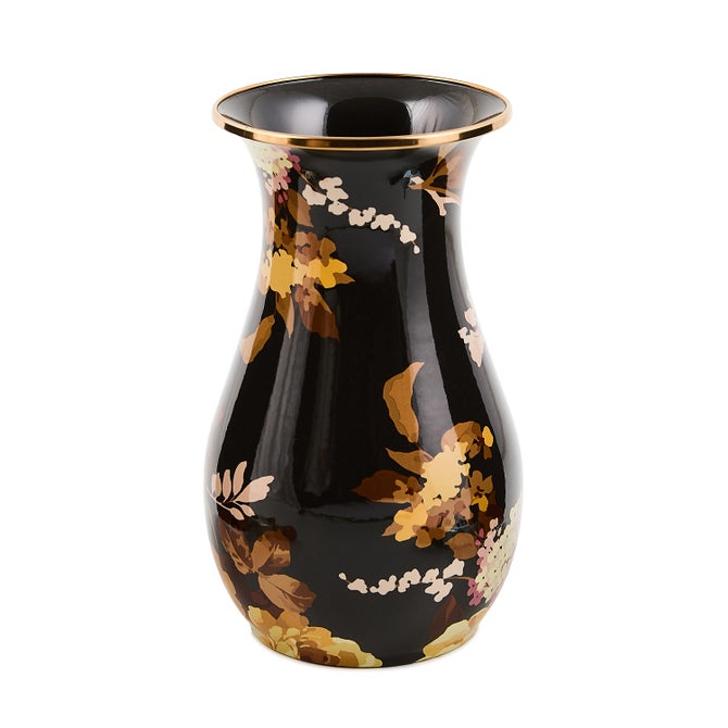 Wild Rose Brown Tall Vase image number 0