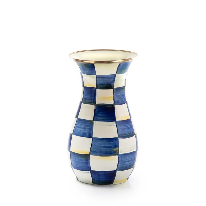 Royal Check Tall Vase image number 1