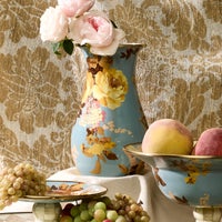 Wild Rose Slate Tall Vase