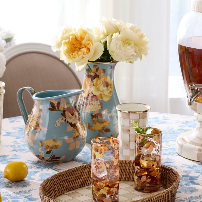 Wild Rose Slate Tall Vase image number 3