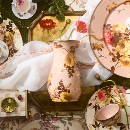 Wild Rose Mauve Tall Vase